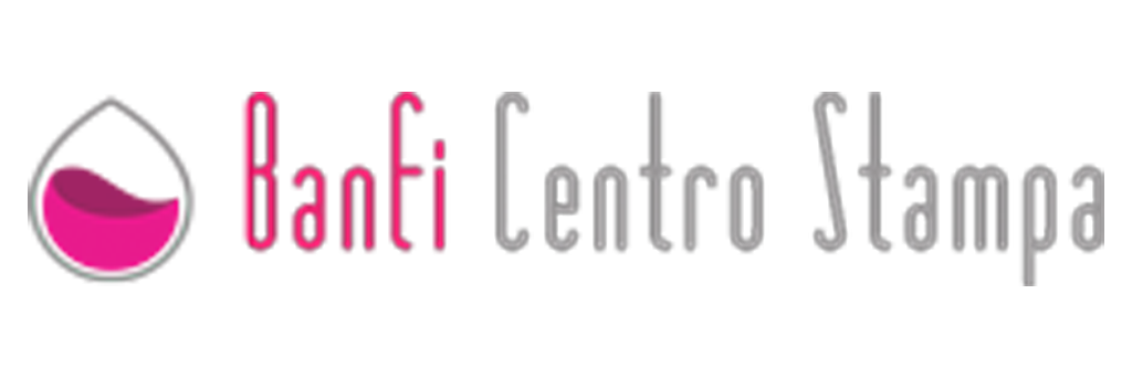 logo centro stampa Banfi partner tecnico del portale Cuori in Piazza